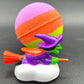 Halloween Kids Bath Bomb with Witch Pullback Racer Toy Inside - Berwyn Betty's Bath & Body Shop