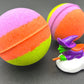 Halloween Kids Bath Bomb with Witch Pullback Racer Toy Inside - Berwyn Betty's Bath & Body Shop