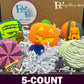 🎃HALLOWEEN Kids Bath Bombs Gift Box - 5 ct Spooky Surprises! - Berwyn Betty's Bath & Body Shop