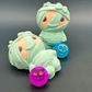 Halloween Mummy Bath Bomb for Kids with Surprise Bouncy Ball Toy Inside - Berwyn Betty's Bath & Body Shop