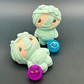 Halloween Mummy Bath Bomb for Kids with Surprise Bouncy Ball Toy Inside - Berwyn Betty's Bath & Body Shop