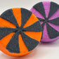 🍭 Halloween Pinwheel Candy Kids Bath Bomb with Candy Trinkets Inside - Berwyn Betty's Bath & Body Shop