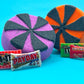 🍭 Halloween Pinwheel Candy Kids Bath Bomb with Candy Trinkets Inside - Berwyn Betty's Bath & Body Shop