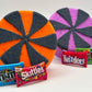 🍭 Halloween Pinwheel Candy Kids Bath Bomb with Candy Trinkets Inside - Berwyn Betty's Bath & Body Shop