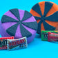 🍭 Halloween Pinwheel Candy Kids Bath Bomb with Candy Trinkets Inside - Berwyn Betty's Bath & Body Shop