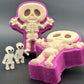 Halloween Skeleton Bath Bomb for Kids with Surprise Skeleton Toy Inside - Berwyn Betty's Bath & Body Shop
