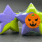 Halloween Star Kids Bath Bomb with Halloween - Themed Bracelet Inside - Berwyn Betty's Bath & Body Shop
