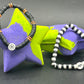 Halloween Star Kids Bath Bomb with Halloween - Themed Bracelet Inside - Berwyn Betty's Bath & Body Shop
