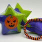 Halloween Star Kids Bath Bomb with Halloween - Themed Bracelet Inside - Berwyn Betty's Bath & Body Shop