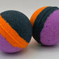 🎃 Halloween Striped Kids Bath Bomb with Stretchy Mochi Toy Inside - Berwyn Betty's Bath & Body Shop
