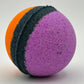 🎃 Halloween Striped Kids Bath Bomb with Stretchy Mochi Toy Inside - Berwyn Betty's Bath & Body Shop