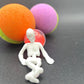 💀 Halloween Striped Kids Bath Bomb with Stretchy Skeleton Inside - Berwyn Betty's Bath & Body Shop