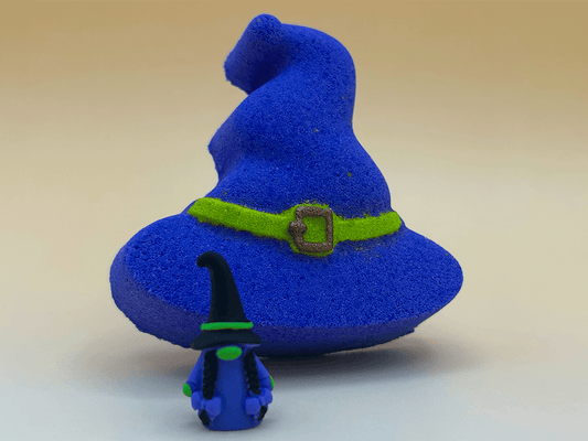 Halloween Witch's Hat Bath Bomb for Kids with Surprise Witch Gnome Toy Inside - Berwyn Betty's Bath & Body Shop