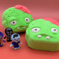 Halloween Zombie Face Bath Bomb for Kids with Surprise Zombie Toy Inside - Berwyn Betty's Bath & Body Shop