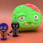 Halloween Zombie Face Bath Bomb for Kids with Surprise Zombie Toy Inside - Berwyn Betty's Bath & Body Shop