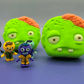 Halloween Zombie Face Bath Bomb for Kids with Surprise Zombie Toy Inside - Berwyn Betty's Bath & Body Shop