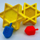 Hanukkah Kids Bath Bomb Gift Box with Toys Inside - 3 ct - Berwyn Betty's Bath & Body Shop
