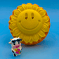 Happy Sun Kids Bath Bomb with Cute Summer Cow Inside - Berwyn Betty's Bath & Body Shop