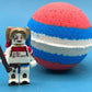 HARLEQUIN Kids Bath Bomb with Harlequin Minifigure Toy - Limited Edition - Berwyn Betty's Bath & Body Shop