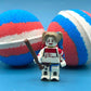 HARLEQUIN Kids Bath Bomb with Harlequin Minifigure Toy - Limited Edition - Berwyn Betty's Bath & Body Shop