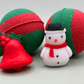 Holiday Kids Bath Bomb with Christmas Squishy Mochi Toy Inside - Berwyn Betty's Bath & Body Shop
