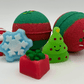 Holiday Kids Bath Bomb with Christmas Squishy Mochi Toy Inside - Berwyn Betty's Bath & Body Shop