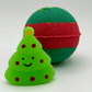Holiday Kids Bath Bomb with Christmas Squishy Mochi Toy Inside - Berwyn Betty's Bath & Body Shop