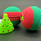 Holiday Kids Bath Bomb with Christmas Squishy Mochi Toy Inside - Berwyn Betty's Bath & Body Shop
