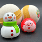 Holiday Kids Bath Bomb with Holiday Figure Pullback Racer Inside - White/Gold - Berwyn Betty's Bath & Body Shop