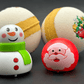 Holiday Kids Bath Bomb with Holiday Figure Pullback Racer Inside - White/Gold - Berwyn Betty's Bath & Body Shop
