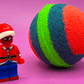 Holiday Spiderman Kids Bath Bomb with Christmas Edition Spiderman Minifigure Inside - Berwyn Betty's Bath & Body Shop