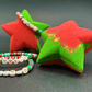 Holiday Star Kids Bath Bomb with Christmas Bracelet Inside - Berwyn Betty's Bath & Body Shop