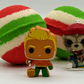 Holiday Superhero Kids Bath Bomb with Holiday Themed Superhero Toy Inside - Berwyn Betty's Bath & Body Shop