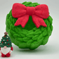 Holiday Wreath Kids Bath Bomb with Christmas Gnome Inside - Berwyn Betty's Bath & Body Shop