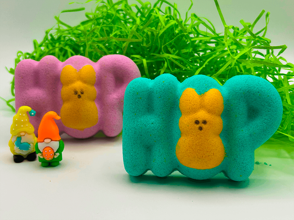 HOP Kids Bath Bomb with Easter Gnome Inside - Berwyn Betty's Bath & Body Shop