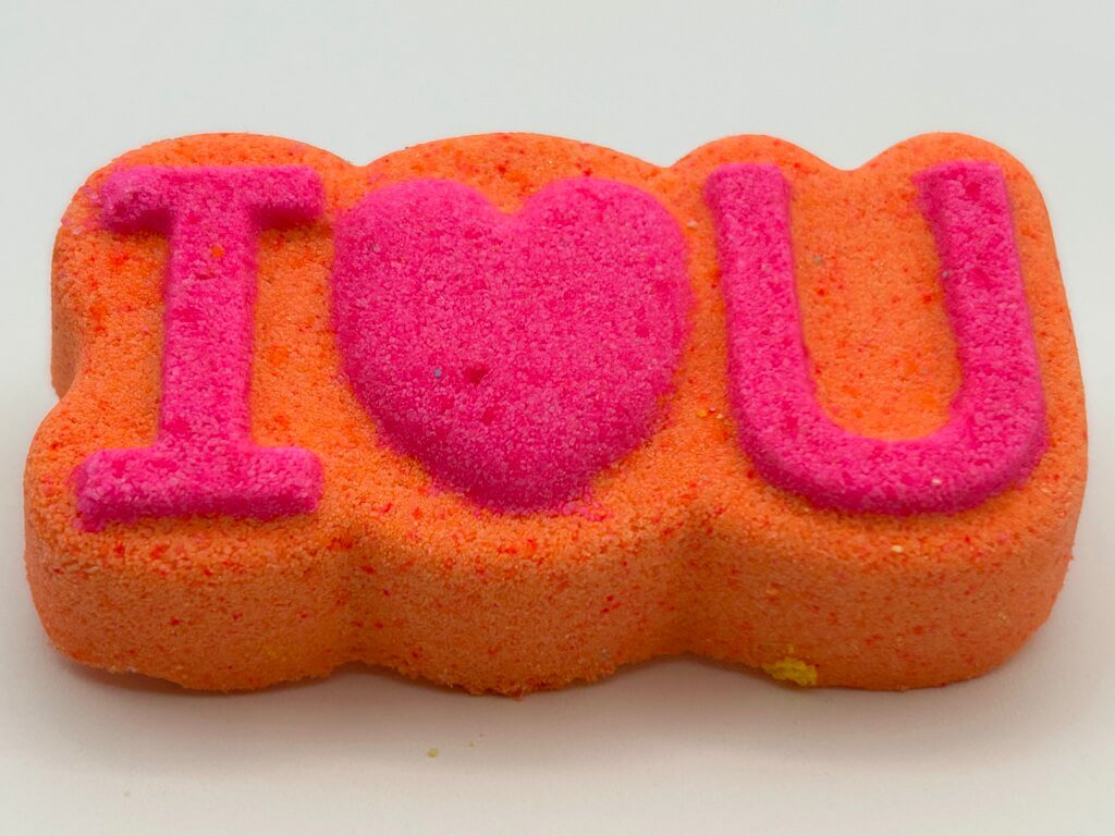 I LOVE U Kids Bath Bomb with Cute Figure - Berwyn Betty's Bath & Body Shop