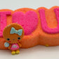 I LOVE U Kids Bath Bomb with Cute Figure - Berwyn Betty's Bath & Body Shop