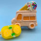 Ice Cream Truck Bath Bomb with Frozen Treat Eraser Inside - Berwyn Betty's Bath & Body Shop