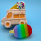 Ice Cream Truck Bath Bomb with Frozen Treat Eraser Inside - Berwyn Betty's Bath & Body Shop