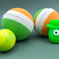 Irish Flag Striped Kids Bath Bomb with St Patrick’s Squishy Fidget Toy Inside - Berwyn Betty's Bath & Body Shop