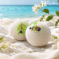 Jasmine Scented Bath Bombs with Handcrafted Soap Inside - 2 ct - Berwyn Betty's Bath & Body Shop