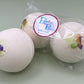 Jasmine Scented Bath Bombs with Handmade Soap Inside - 2 ct - Berwyn Betty's Bath & Body Shop