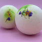 Jasmine Scented Bath Bombs with Handmade Soap Inside - 2 ct - Berwyn Betty's Bath & Body Shop