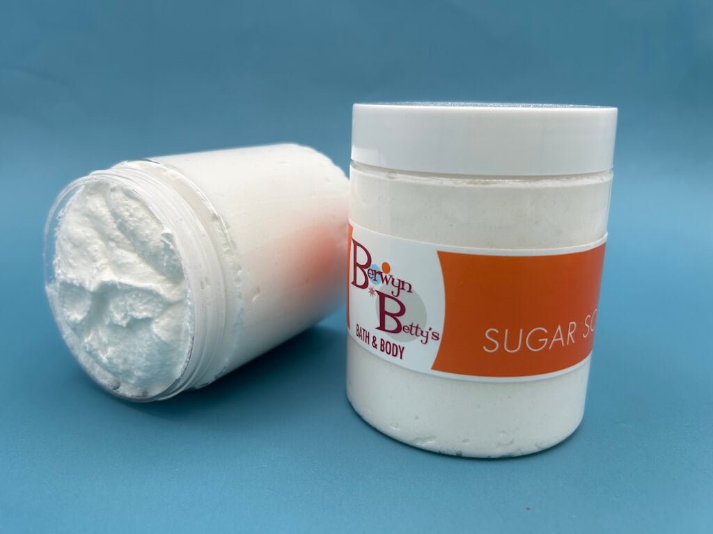 Jasmine Sugar Scrub Whip - Berwyn Betty's Bath & Body Shop