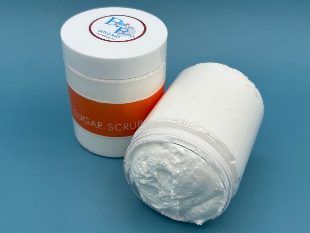 Jasmine Sugar Scrub Whip - Berwyn Betty's Bath & Body Shop