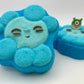 Kawaii Bubbles Kids Bath Bomb with One - Eyed Monster Toy Inside - Berwyn Betty's Bath & Body Shop