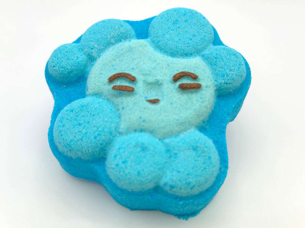 Kawaii Bubbles Kids Bath Bomb with One - Eyed Monster Toy Inside - Berwyn Betty's Bath & Body Shop