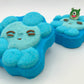 Kawaii Bubbles Kids Bath Bomb with One - Eyed Monster Toy Inside - Berwyn Betty's Bath & Body Shop