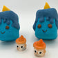 Kawaii Candle Kids Bath Bomb with Mini Matching Candle Inside - Berwyn Betty's Bath & Body Shop