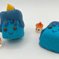 Kawaii Candle Kids Bath Bomb with Mini Matching Candle Inside - Berwyn Betty's Bath & Body Shop